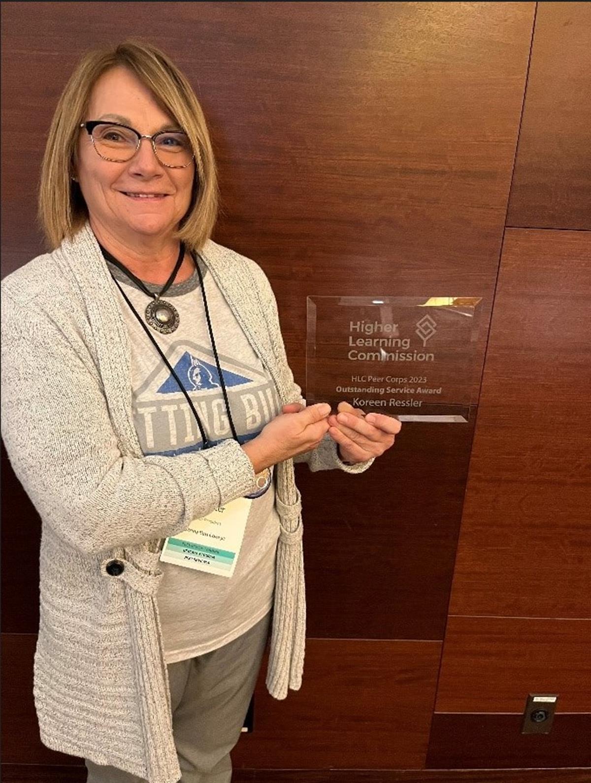 Vice President Ressler Earns Outstanding Service Award - image